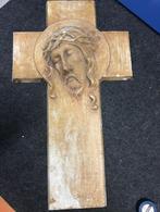 Kruis Jezus 60cm uit beton, Antiek en Kunst, Ophalen