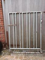 Zwaar metalen hek  ,  poort ( 1,40m hoog), Tuin en Terras, Ophalen, Gebruikt, Tuinhek