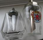 2 glazen suiker strooiers, perfecte staat , samen 2 euro of., Gebruikt, Overige typen, Ophalen of Verzenden, Glas