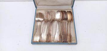 zilver 100 antiek grote lepels en vorken 2 kilo beschikbaar voor biedingen