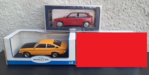 2x OPEL 1:18ème, Hobby en Vrije tijd, Modelauto's | 1:18, Nieuw, Auto, Norev, Ophalen of Verzenden