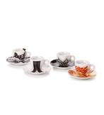 Drie sets illy Coffee Art Coillection, Huis en Inrichting, Nieuw, Ophalen of Verzenden, Overige stijlen, Kop(pen) en/of Schotel(s)