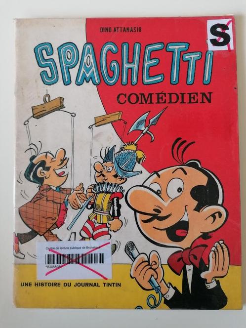 Spaghetti - Spaghetti comédien - DL1970 EO, Boeken, Stripverhalen, Gelezen, Eén stripboek, Ophalen of Verzenden