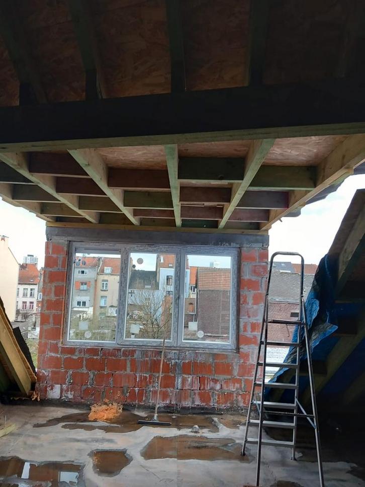 Renovatie van dakgevels Sloop Verhuizen Schoonmaken, Doe-het-zelf en Bouw, Dakpannen en Dakbedekking, Zo goed als nieuw, Ophalen of Verzenden