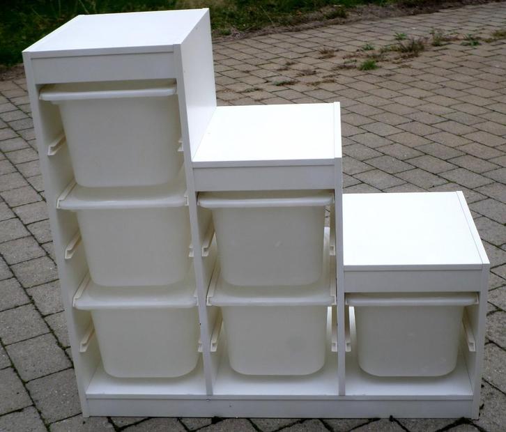 Ikea Trofast opbergkast., Kinderen en Baby's, Kinderkamer | Commodes en Kasten, Zo goed als nieuw, Kast, Opstaande rand, Ophalen