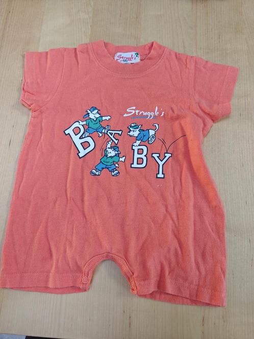 Oranje boxpak maat 68, Kinderen en Baby's, Babykleding | Maat 68, Gebruikt, Jongetje of Meisje, Pakje, Ophalen of Verzenden