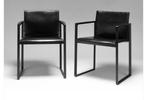 design cassina 6 prachtige stoelen CASSINA ontworpen door P, Vijf, Zes of meer stoelen, Leer, Zo goed als nieuw, Zwart