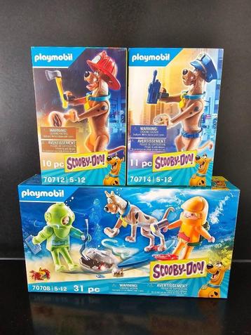 Playmobil Scooby-Doo 3 sets Nieuw beschikbaar voor biedingen