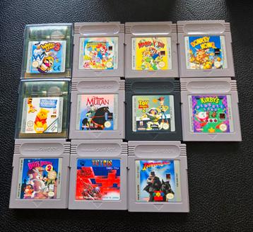 Lot games voor de nintendo gameboy (color), Games en Spelcomputers, Ophalen, Zo goed als nieuw