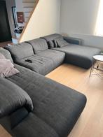 Hoek zetel, Ophalen, Gebruikt, Stof, Hedendaags