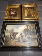 Lot 3 grote schilderijen, Ophalen