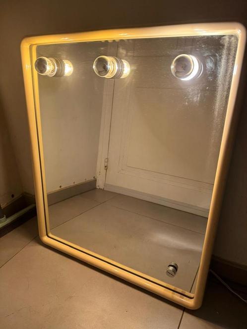 Miroir Lumineux Vintage GEDY Italy, Huis en Inrichting, Woonaccessoires | Spiegels, Ophalen of Verzenden