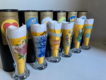 6 Ritzenhoff bierglazen  beschikbaar voor biedingen