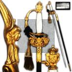 🚨 ABL RARE Épée belge / Sabre Off. Supérieur forêts et eaux, Verzenden, Landmacht, Zwaard of Sabel