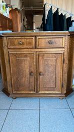 Eiken kastje, Ophalen, Gebruikt, Met deur(en), Eikenhout