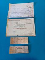 OUDE TREINTICKETS 1963, Tickets & Billets, Transports en commun, Train