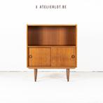 Vintage bijzetkast 2 schuifdeuren, Enlèvement