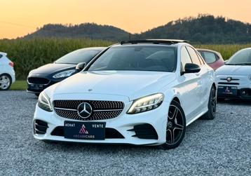 MERCEDES C220d AMG FACELIFT - PANODAK - LEDER - 360 CAMERA