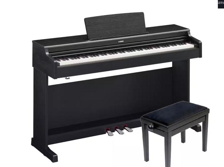 Yamaha YDP-165B digitale Piano (=met o.a. Vleugel CFX), Musique & Instruments, Pianos, Comme neuf, Piano, Noir, Digital, Enlèvement