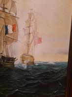 Schilderij van schepen, Enlèvement ou Envoi