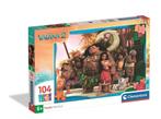 Vaiana Puzzel - 104 stukjes - Clementoni, Kinderen en Baby's, Speelgoed | Kinderpuzzels, Ophalen of Verzenden, Meer dan 50 stukjes
