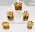 Snuffbox/snuifdoosjes in cloisonne., Antiek en Kunst, Ophalen of Verzenden