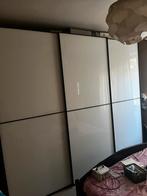 Grande armoire blanche, Avec porte(s), 200 cm ou plus, Comme neuf, Verre