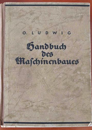Handbuch des Maschinenbaues, Livres, Technique, Enlèvement ou Envoi, Utilisé, Génie mécanique