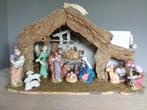 KERSTSTAL MET BEELDEN, Ophalen of Verzenden, Zo goed als nieuw