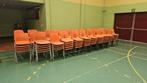 150 stapelbare kunststof stoelen – ideaal voor school, zaal,, Huis en Inrichting, Stoelen, Ophalen, Kunststof, Gebruikt, Overige kleuren