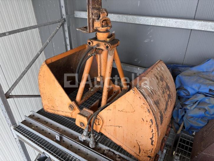 Oranje grijpbak, Zakelijke goederen, Machines en Bouw | Kranen en Graafmachines, Graafmachine