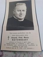 Bidprentje slachtoffer van moordaanslag te ledenberg, Verzamelen, Bidprentjes en Rouwkaarten, Ophalen of Verzenden, Bidprentje