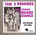 7"  The 5 Pennies ‎– The Five Pennies' Square Dance, Enlèvement ou Envoi, Single, Utilisé, Pop