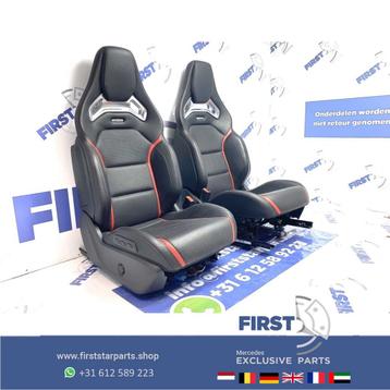 W176 A45 AMG Stoelen Mercedes Kuipstoel interieur RECARRO Al beschikbaar voor biedingen