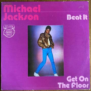 Vinyle Maxi 33t Michael Jackson " Beat It " Original Holland beschikbaar voor biedingen