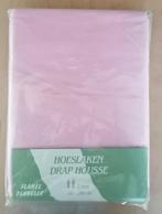 Flanellen hoeslaken 2 personen 140-200cm, Ophalen, Zo goed als nieuw