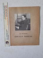 Monographie rare Oswald Poreau par Georges Eekhoud, Enlèvement ou Envoi, Utilisé