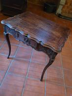 Table de salon liégeoise de style Louis XV en chêne, Antiquités & Art, Enlèvement