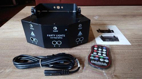 Party Light 9 Eye Strobe DMX, Muziek en Instrumenten, Licht en Laser, Nieuw, Geluidgestuurd, Kleur, Stroboscoopeffect, Verzenden