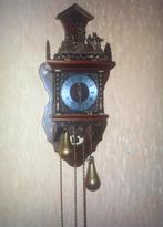 Antieke Nederlandse wandklok met gewichten, Antiek en Kunst, Ophalen