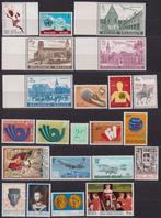 Belgique 1973 année complète avec timbres des carnets **, Neuf, Envoi, Non oblitéré