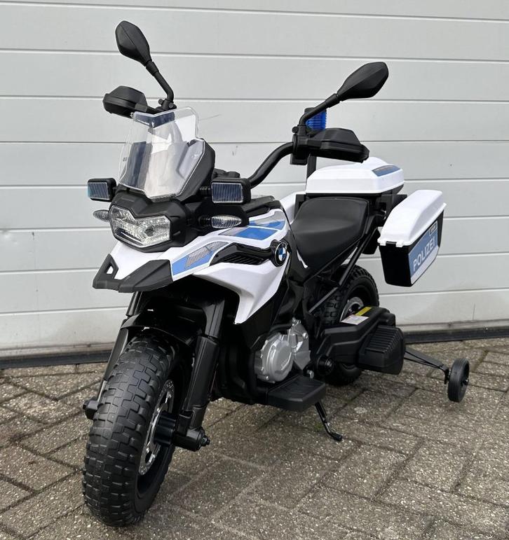 BMW F850 GS Polizei 12v - Rubberband - Sirene NIEUW, Kinderen en Baby's, Speelgoed | Buiten | Accuvoertuigen, Nieuw, Ophalen of Verzenden