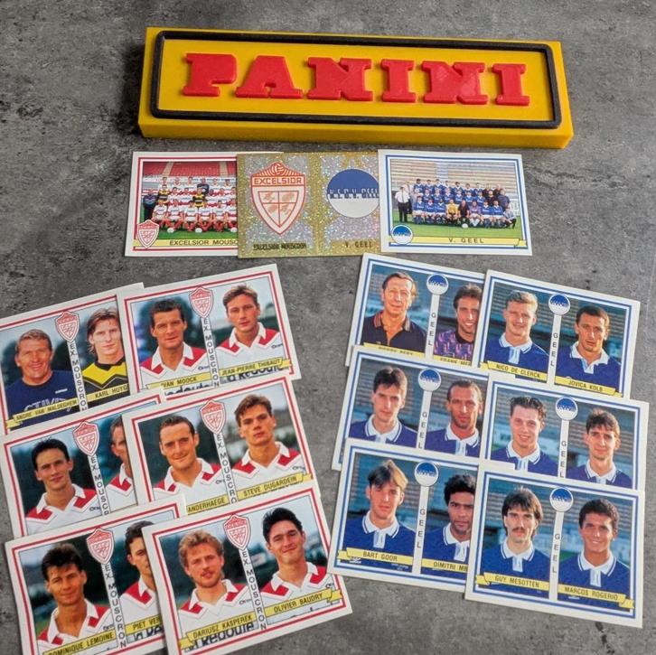 PANINI FOOTBALL 94 15 STICKERS 1994 EX MOESKROEN / GEEL, Hobby en Vrije tijd, Stickers en Plaatjes, Nieuw, Verzenden