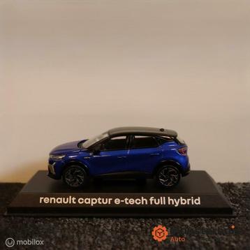 Miniatuur Renault Captur e-tech Full Hybrid 1/43 beschikbaar voor biedingen