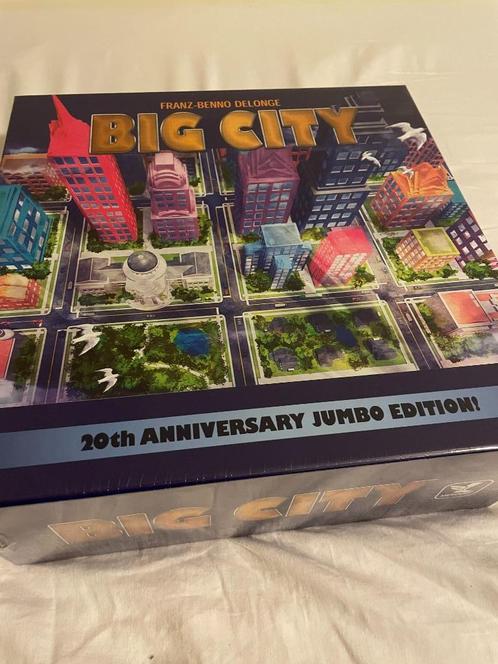 Big City jumbo edition + urban upgrade, Hobby en Vrije tijd, Gezelschapsspellen | Bordspellen, Nieuw, Ophalen