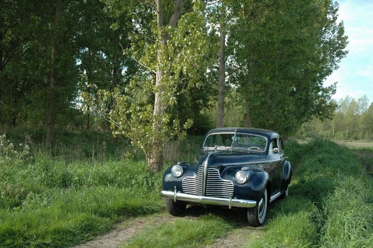 Buick Super Eight 1940 - Ongerestaureerde beauty, Auto's, Buick, Particulier, Overige modellen, Benzine, Berline, 4 deurs, Handgeschakeld