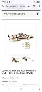 Schmiedmann roestvrijstalen spruitstuk voor BMW M52 M54 — Se, Auto-onderdelen, Uitlaatsystemen, Ophalen, BMW