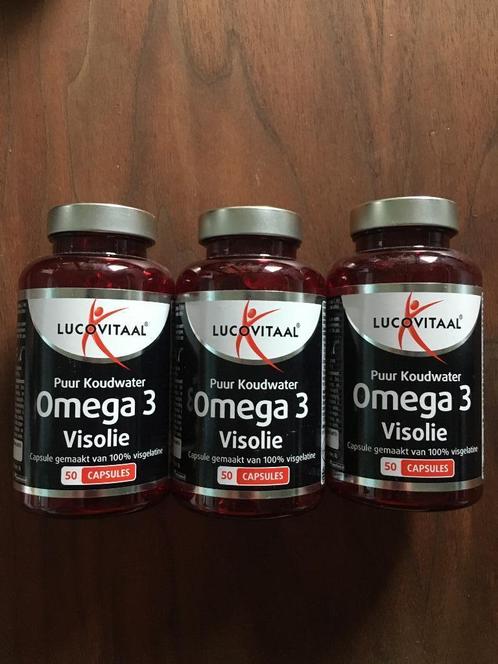 Omega 3 koudwater visolie Lucovitaal, Sport en Fitness, Gezondheidsproducten en Wellness, Nieuw, Overige typen, Ophalen of Verzenden