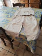 Ensemble garçon écru. Lin et coton.Taille11-12 ans. Neuf, Ophalen of Verzenden, Zo goed als nieuw, Jongen, Setje