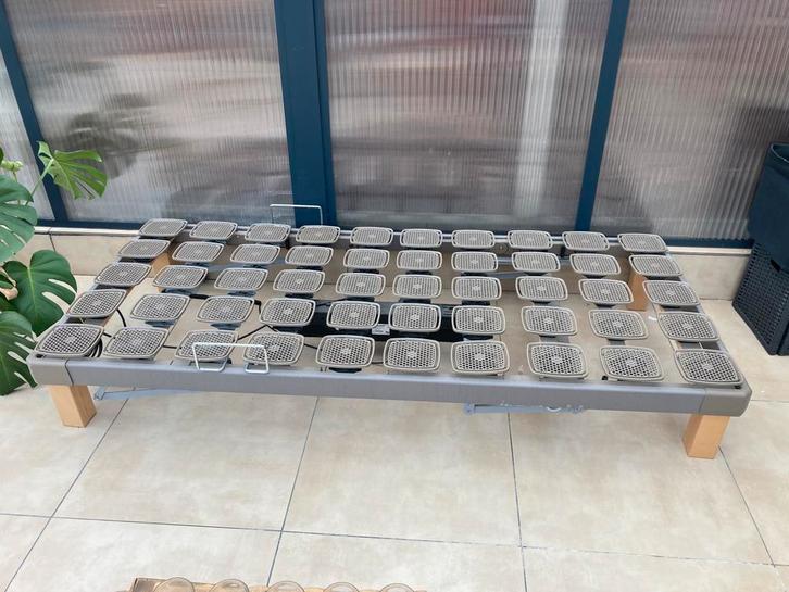 Tempur lattenbodem, Huis en Inrichting, Slaapkamer | Matrassen en Bedbodems, Gebruikt, Bedbodem, 90 cm, 200 cm, Eenpersoons, Ophalen